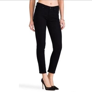 Citizens of Humanity Carlton Ankle Straight Jeans 28 Freefall Black